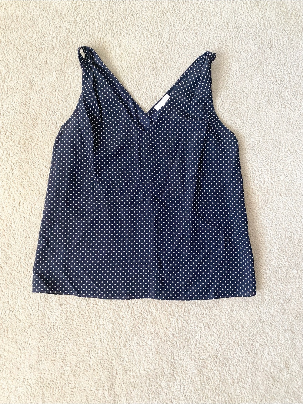 Rebecca Taylor Silk Polka Dot Blouse